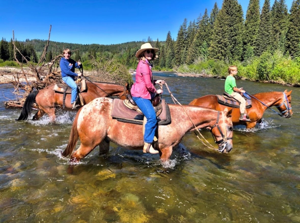 Horseback Riding in the Grand Tetons - Teton Horseback Adv.